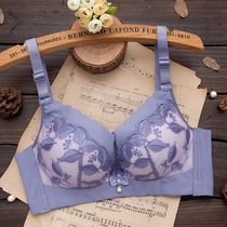 Underwear Woman No Steel Ring Small Chest Thickening Sexy Poly-Woo Bra Closeted Breast adjustment Type of bra Upper tobra