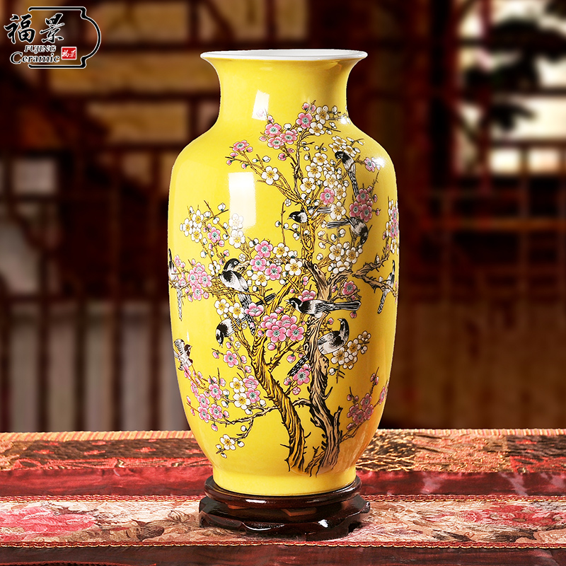 The scene creative household ceramics craft vase classical furnishing articles sitting room decoration decoration office receptacle