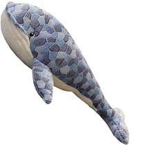 Whale Hair Suede Toy Cute Soft Cute Cute LAZY PERSON HOLDING A PILLOW GIRL SLEEP BED DOLL DOLPHIN CLOTH DOLL BOY