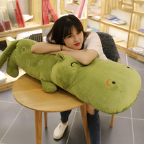Plush toy Hippo doll Cute sleeping girl cushion doll Large girl ragdoll pillow Long pillow
