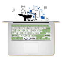 Apply the new MacBook keyboard film air13 protective film Pro14 APPLE NOTEBOOK M1 Computer enthusiasm to move brick