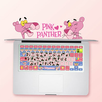 Suitable for MacBook Pro keyboard film air13 inch protective film 12 Apple laptop waterproof Pink Leopard