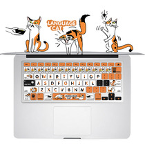 Suitable for MacBook air Pro keyboard film Silicone protective film Apple notebook dustproof water cat