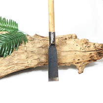 Notched flower spade planting flower planting tree digging shovel gardening tool high hardness tree forged steel shovel head curved shovel with handle