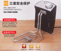 Household fryer oil temperature control box electric fryer stove head main machine head accessories fryer heating tube