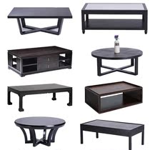 New Chinese solid wood coffee table modern simple small apartment coffee table office living room Zen hotel reception tea table table