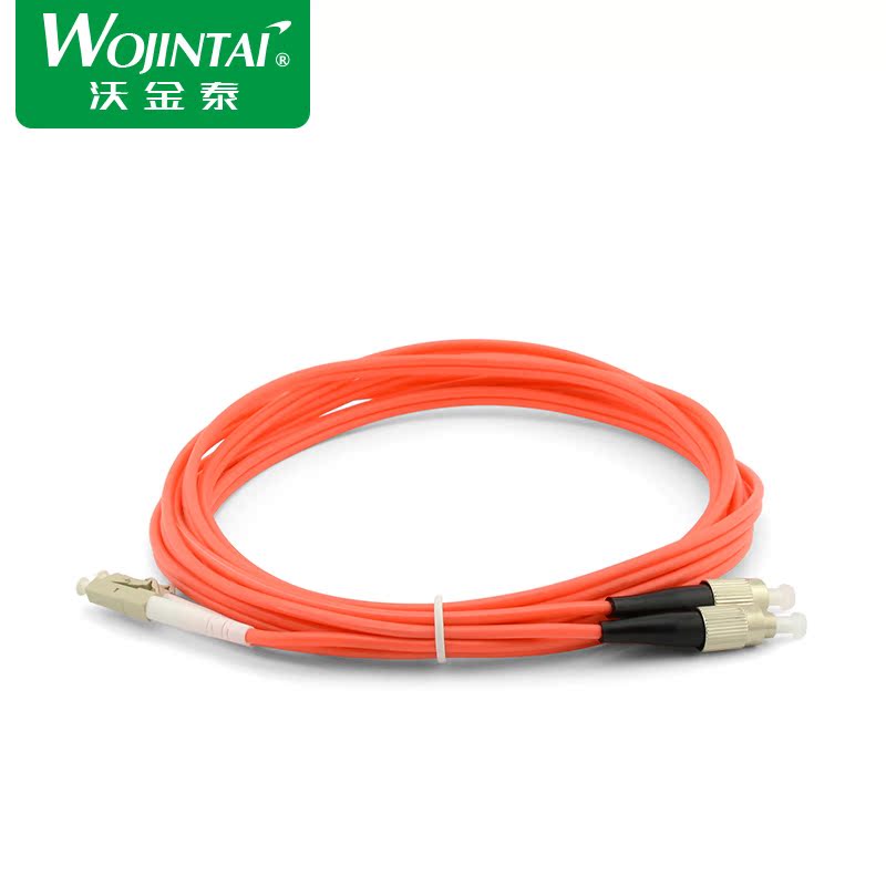wojtai fc-lc fiber jumper multimode double core fiber jumper network extension pigtail fiber jumper