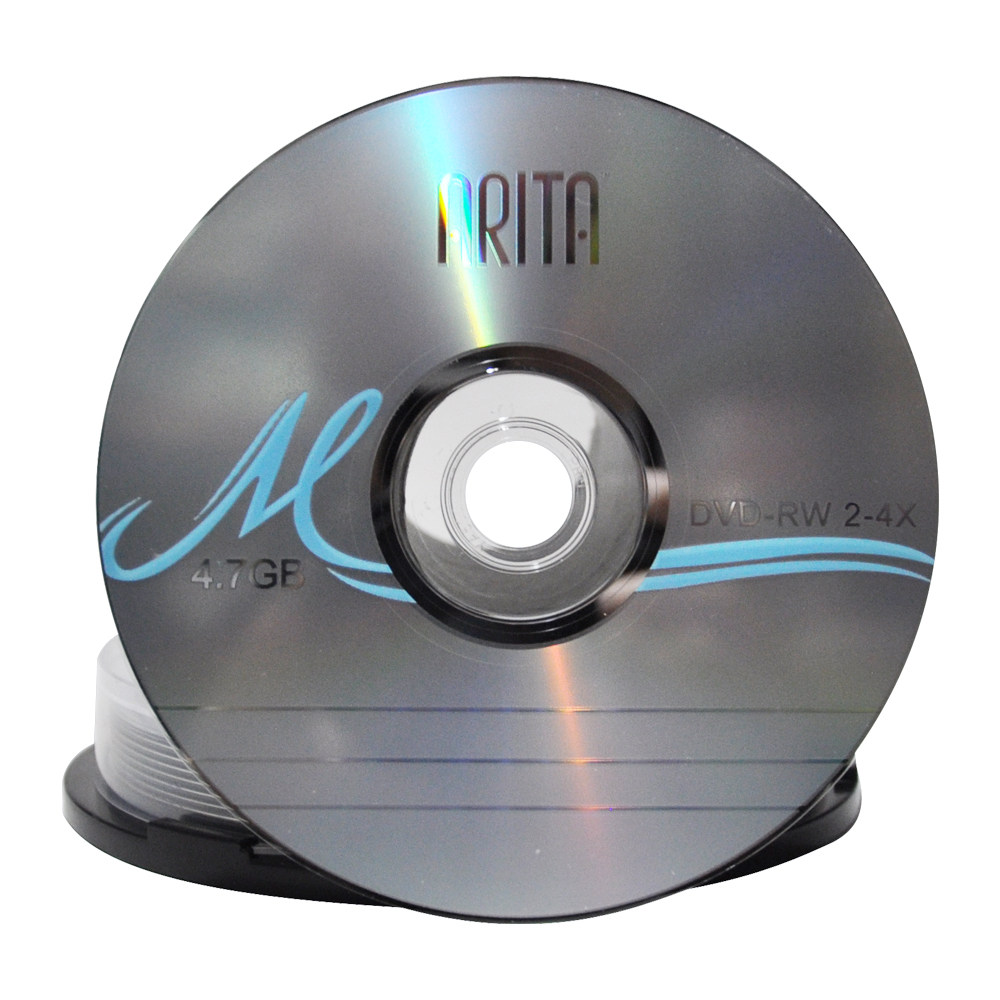 铼德可擦写光盘 dvd-rw 25片装反复可擦写dvd刻录盘可插写光盘dvd