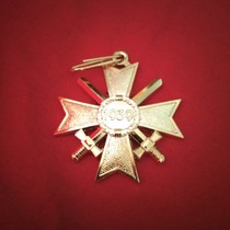 Fish Goat Recommended Retro Golden Double Sword Plus Pendant Pendant