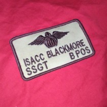 US Military Airborne Medical Name Nameplate Blood Type Card Magic Sticker Stamp Custom Badge Custom Badge Customization