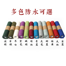 Taiwan waterproof tea mat linen cloth Zen fabric Chinese style Japanese dry bubble table flag tea ceremony cotton linen tea tea