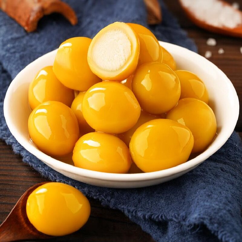 零食小仓鹌鹑蛋136g*4五香铁蛋盐焗泡椒卤蛋即食熟食休闲零食小吃