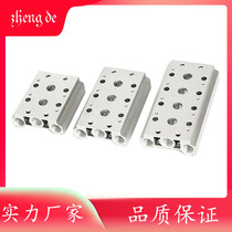 Pneumatic element solenoid valve connecting plate valve plate 100M valve plate 200M valve plate 300M valve plate 400M