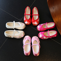 Embroidered shoes for girls