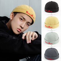 Hats male Korean version of cold hat melon leather hat Landmaster hat Street hipster hip hat female hooligan hat sailor yuppie hat