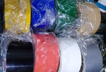 Tiger force cloth base tape carpet tape strong waterproof tape strong tape color single-sided cloth tape 48mm