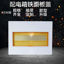 PZ30 distribution box panel iron cover plate light and dark packing panel cover meter box switch 15 18 20 Circuit cover
