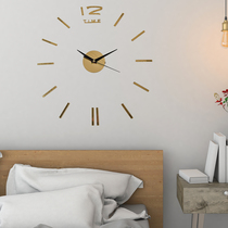 Solid Art Wall Patch Decoration Watch Mute Movement 3D Clock DIY Hotel Watch Acrylic Innovation Hanging Clock