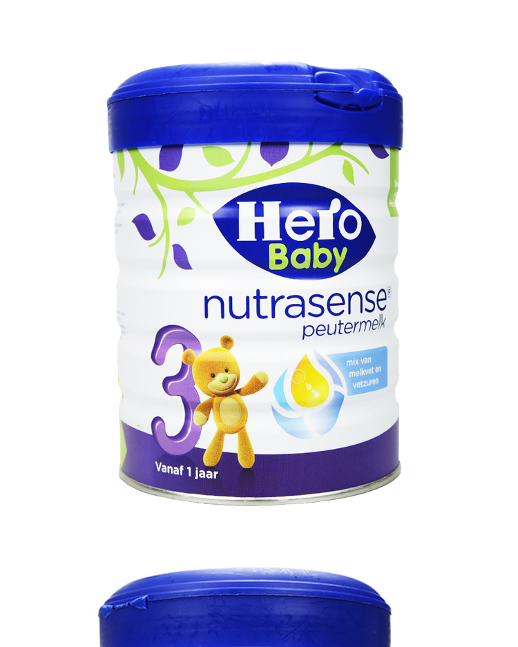 2罐包邮荷兰本土herobaby白金版3段进口婴幼儿奶粉