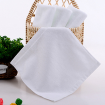 Tiange cotton water absorption hotel beauty salon KTV cotton small square towel thickened soft can be customized LOGO