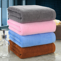 Tiange cotton hotel beauty salon white bath towel thickened soft absorbent plain solid color cotton bath towel