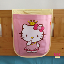 Cartoon Pure Cotton Cashier Bag Childrens Bedside Hanging Bag Girl Pink Toy Urine Not Wet Hanging Pocket Dorm Book Debris Bag