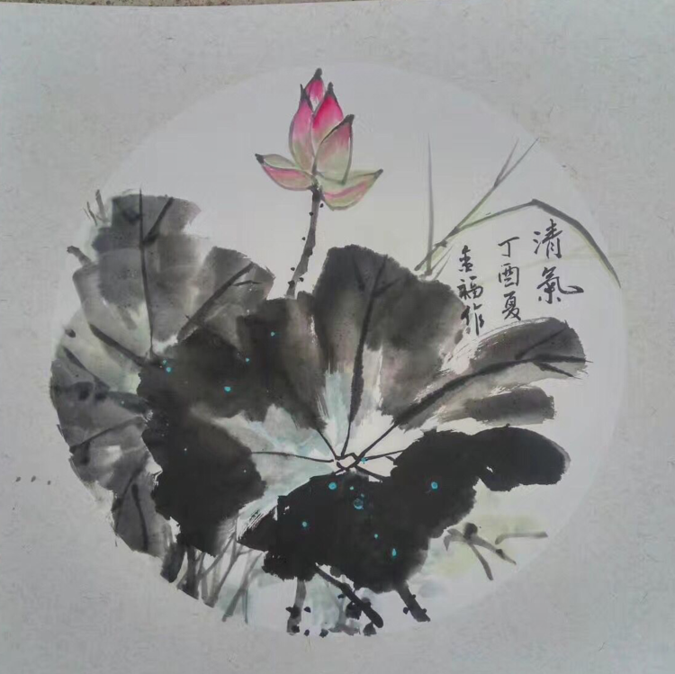 安徽加厚圆形生宣扇面麻纸镜片软卡书法空白专用国画宣纸卡纸批发