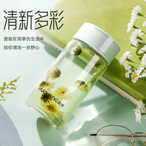 Rich Light High Face Value Insulation Glass Water Cup Mens And Womens Office Tea Cup New Ins Wind Personal Special