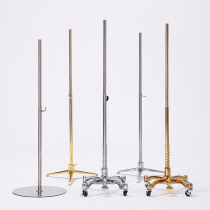 High-grade triangular universal wheel model base bracket round chassis square model prop base accessories support rod