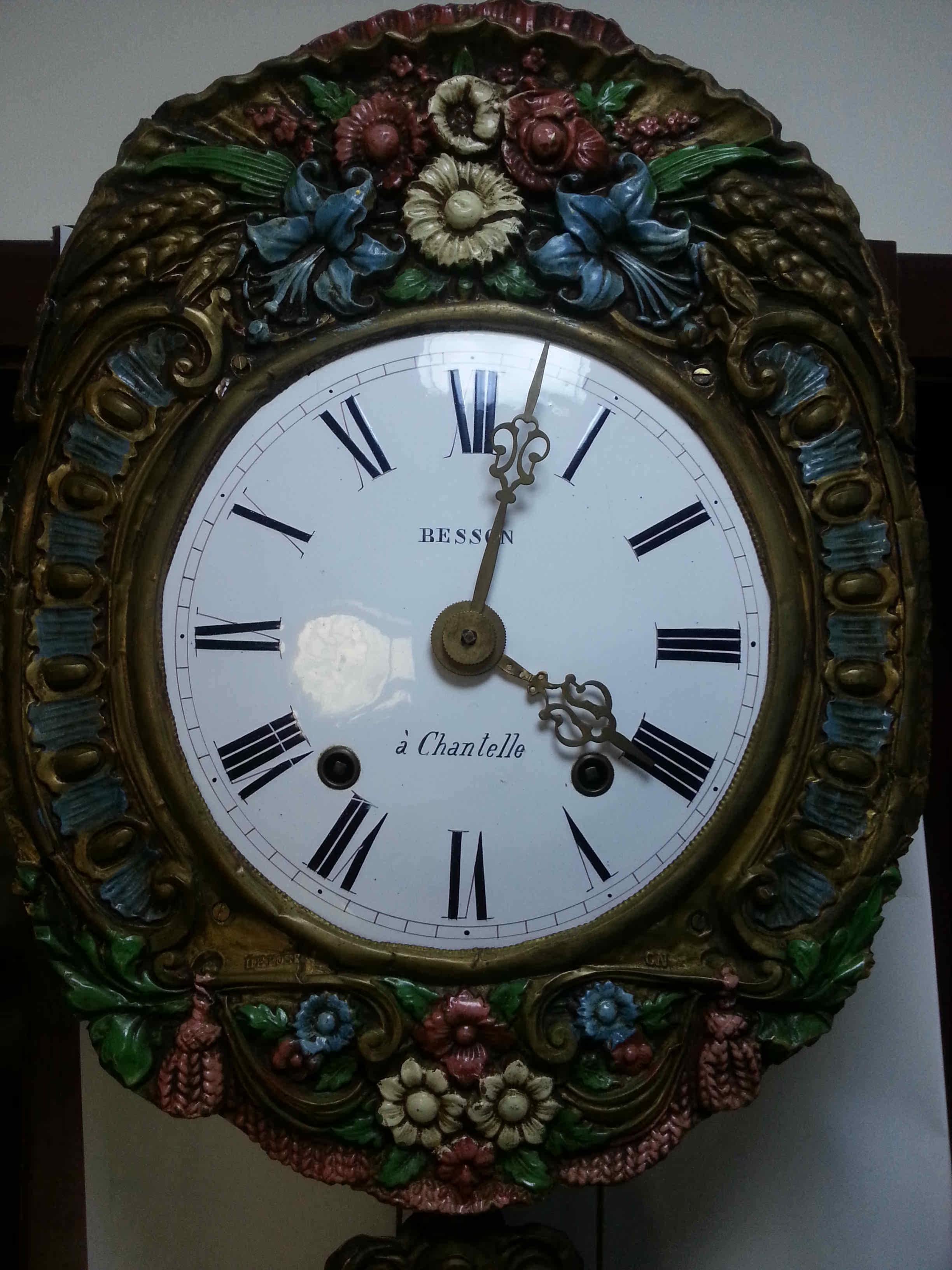 西洋老钟表 古董挂钟 法国老机械挂钟 法国手工制造议会挂钟