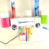 紫外线牙刷消毒器 自动挤牙膏器 套装刷牙杯