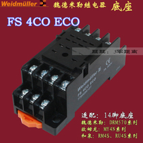 Weidmiller DRM570 series relay base FS 4CO ECO for SY4S-05D PYF-14A-E