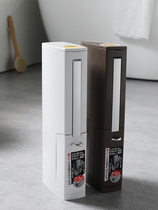 Japan Toilet Trash Can Household Narrow Slit Toilet Brush Assorting Home Integrated Toilet Barrel Clip Slit With Lid Basket