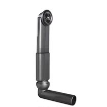 Hand basin sink round - liquid porous ceramic porous overflow hole stainless steel accessories