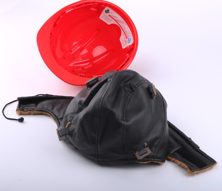 实环realring冬季保暖防寒安全帽防冻棉安全帽工地建筑工程劳保_不