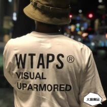 Spot WTAPS SCREEN DCLXVI TEE Classic slogan coordinate short sleeve T-shirt 20SS
