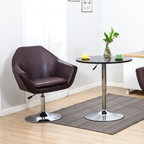 Modern simple hotel chair lazy sofa chair living room chair enlarged chair Nordic beech foot chair balcony chair