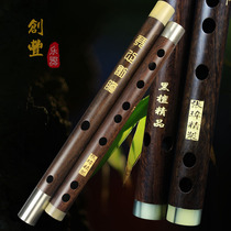 Black sandalwood flute red wood flute purple sandalwood flute instrument manufacturer direct sales sandalwood delivery flute