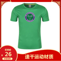 Multi-color Wimbledon Wimbledon tennis uniform four Grand Slam quick-dry mens and womens T-shirts training uniforms Competition customization
