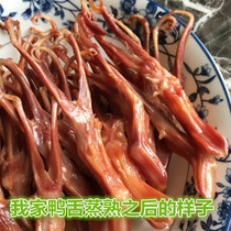 Wenzhou specialty snack Snack Xiuwen big stick raw duck tongue wax sauce duck tongue 500g no vacuum braised