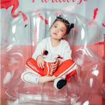 Photo studio Wedding children photography creative lazy inflatable sofa Travel sea view shooting props Floating row transparent sofa