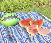 Simulation of small watermelon film studio childrens photography props wedding photo fruit shop decoration simulation fruit