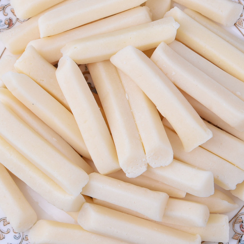 天美华乳厂家直营奶食品乳制品内蒙古特产奶酪奶干香芋味奶条250g