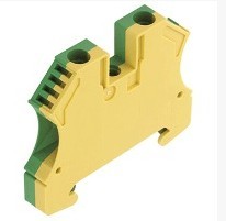 Original dress Weidmüller WPE 6 wiring terminals 1010200000 Yellow green 6 squared