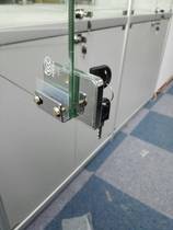 Glass display cabinet Hand-made model cabinet hardware door lock accessories