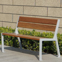 Backrest Landscape Chair Upscale Park Chair Waiting chair Rot Wood Benches Chair Creativity School Outdoor Benches