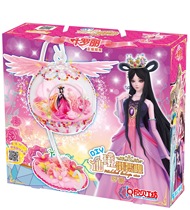 Children DIY handmade micro-landscape adhesive drill with Inspiration Workshop Fantasy Snowscape Girl Birthday Presents