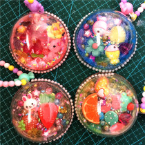 Enlighbé Workshop New Product DIY Crystal Gaze Pendant New Girl DIY Handmade Marine Heart Colorful Gift Box