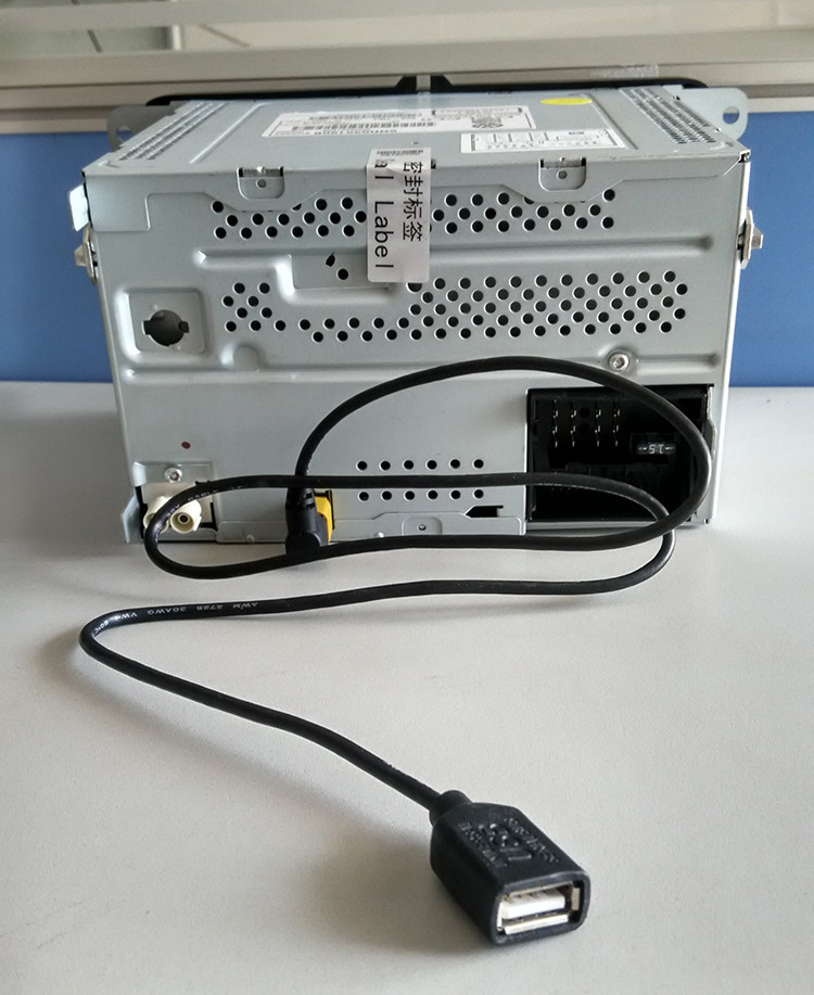 rcd510usb德尔福普通版6碟cd可加后视大众原厂主机 chev000006_双氙