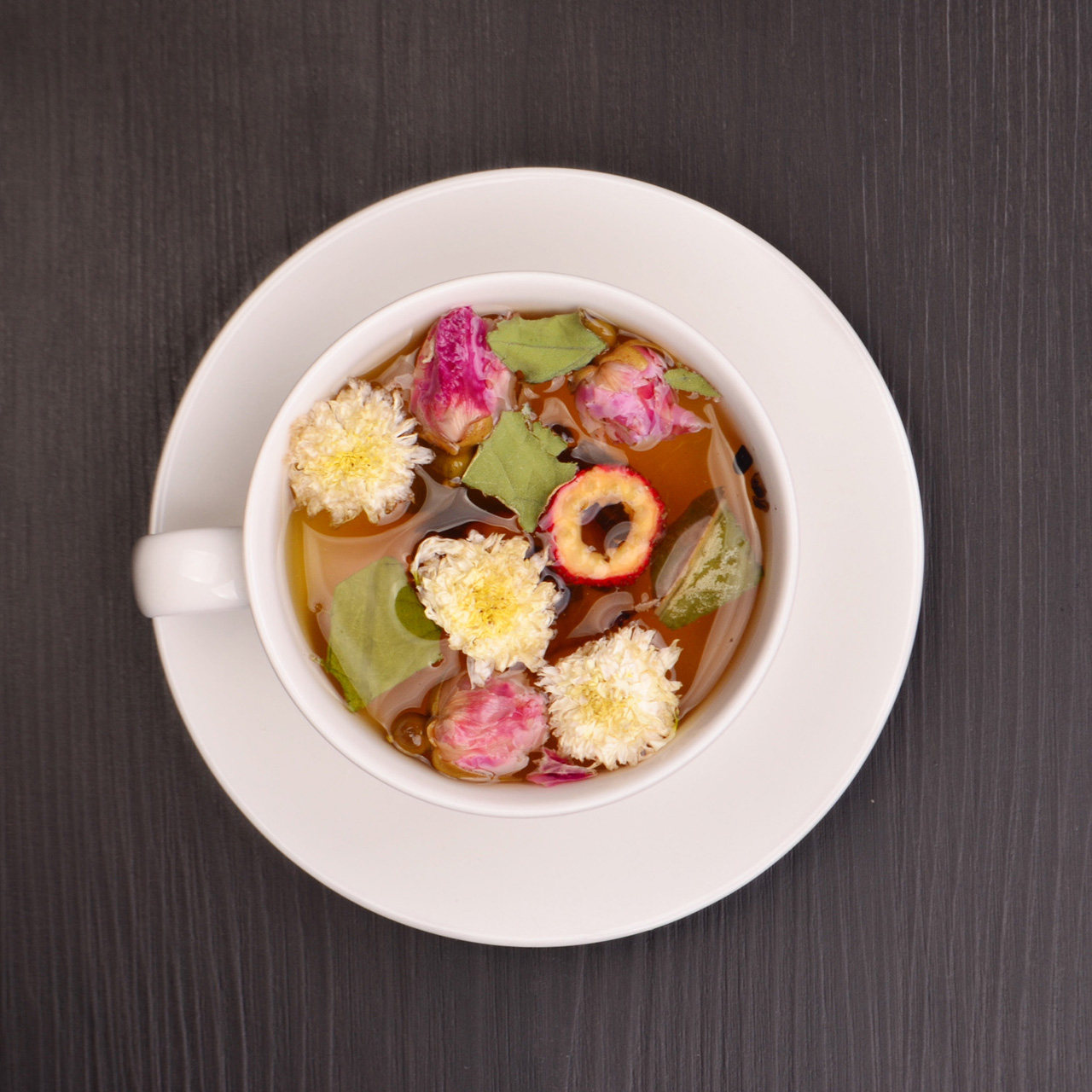 淘茗苑清新荷叶茶 玫瑰菊花山楂干荷叶茶决明子 组合花茶 花草茶